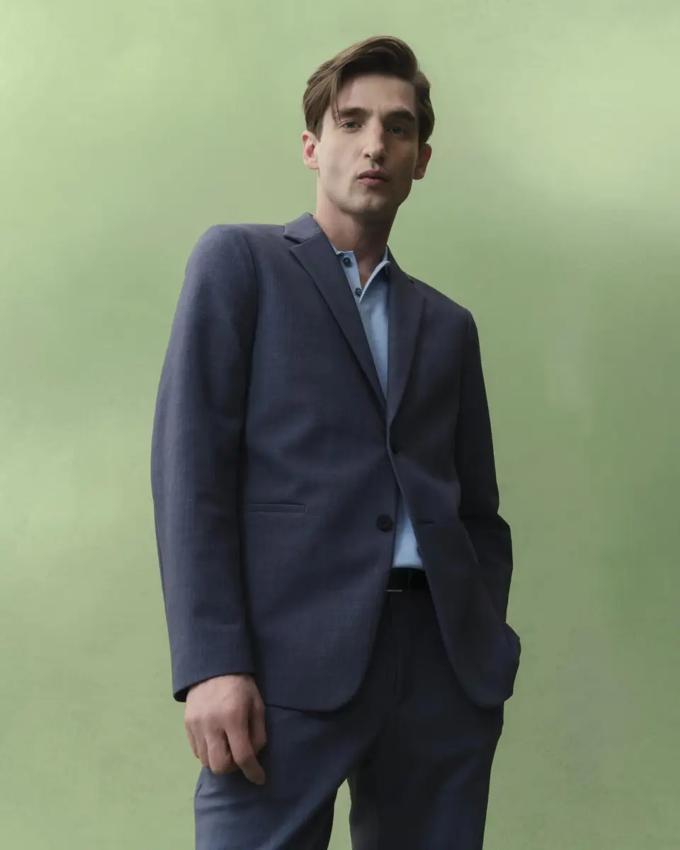 Theory Men's Sylvain Shirt in Structure Knit | Thumbnail 5 Theory Men's Sylvain Shirt in Structure Knit | Thumbnail 5