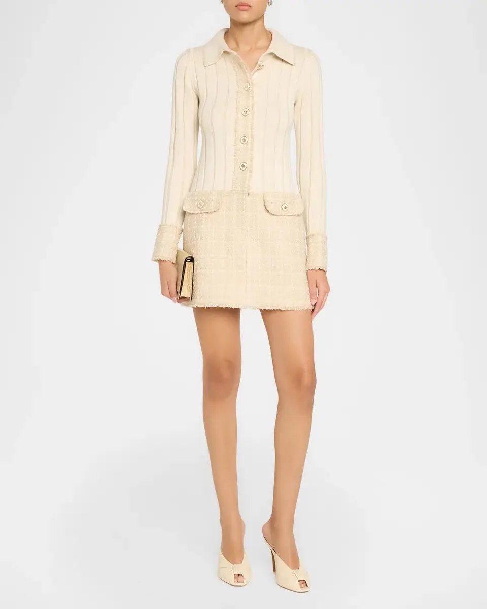 Ramy Brook Ellen Long-Sleeve Mini Dress | Thumbnail 2 Ramy Brook Ellen Long-Sleeve Mini Dress | Thumbnail 2