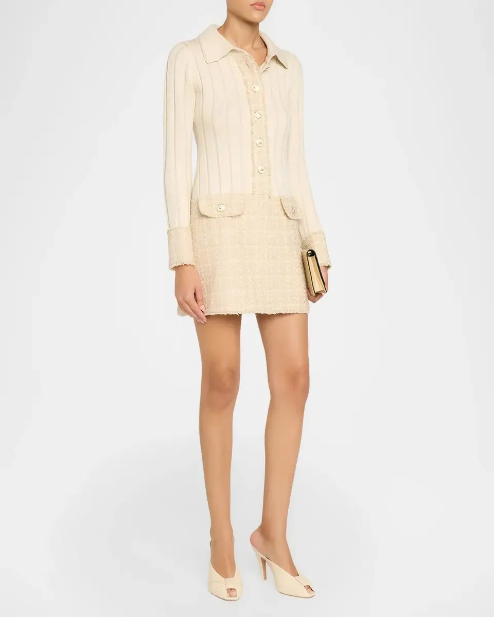 Ramy Brook Ellen Long-Sleeve Mini Dress | Thumbnail 4 Ramy Brook Ellen Long-Sleeve Mini Dress | Thumbnail 4