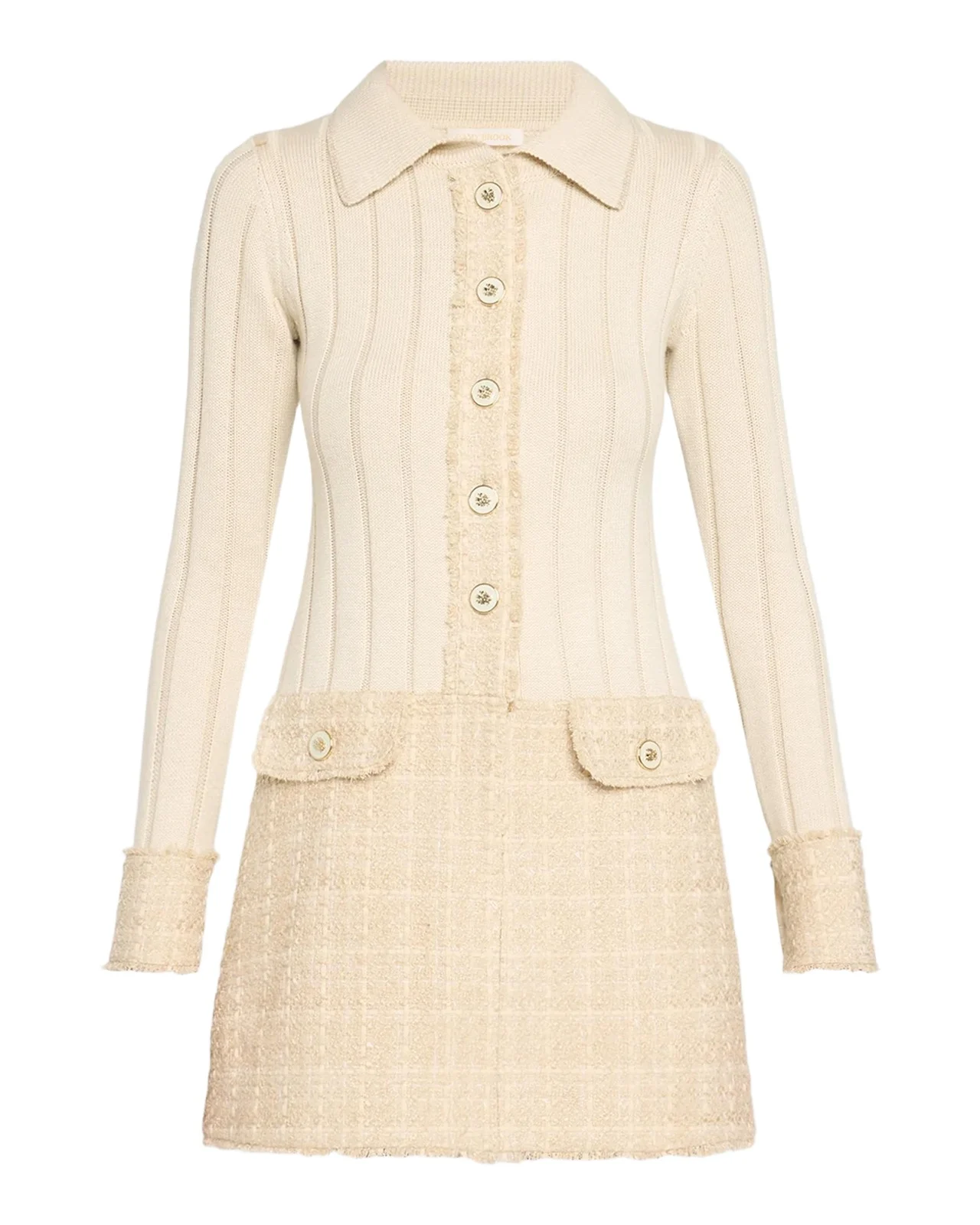 Ellen Long-Sleeve Mini Dress