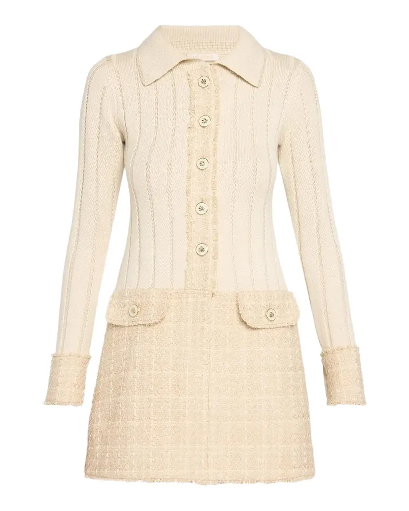 Ellen Long-Sleeve Mini Dress Ellen Long-Sleeve Mini Dress