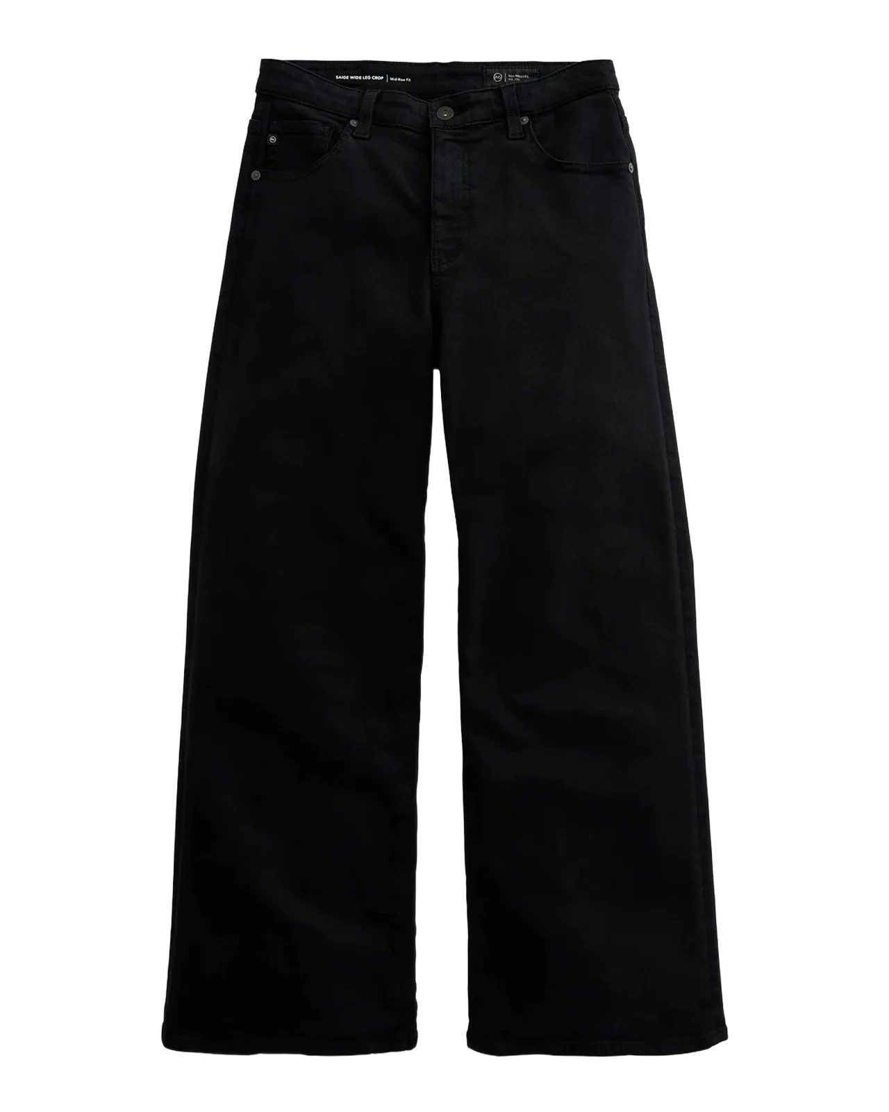 AG Jeans Saige Wide-Leg Crop Jeans