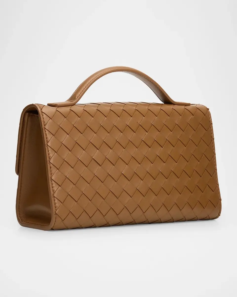 Bottega Veneta Andiamo Leather Clutch | Thumbnail 2