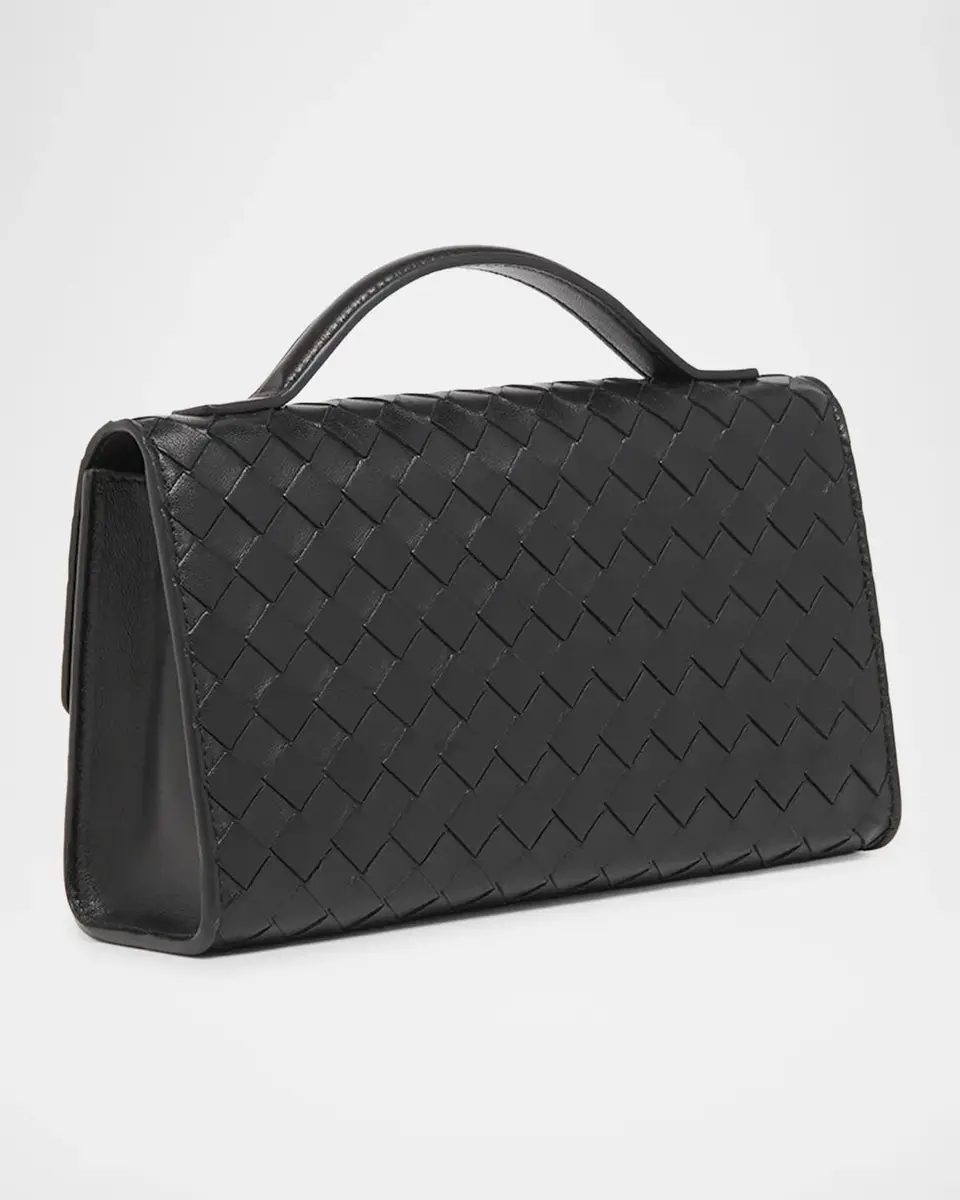 Bottega Veneta Andiamo Leather Clutch | Thumbnail 9