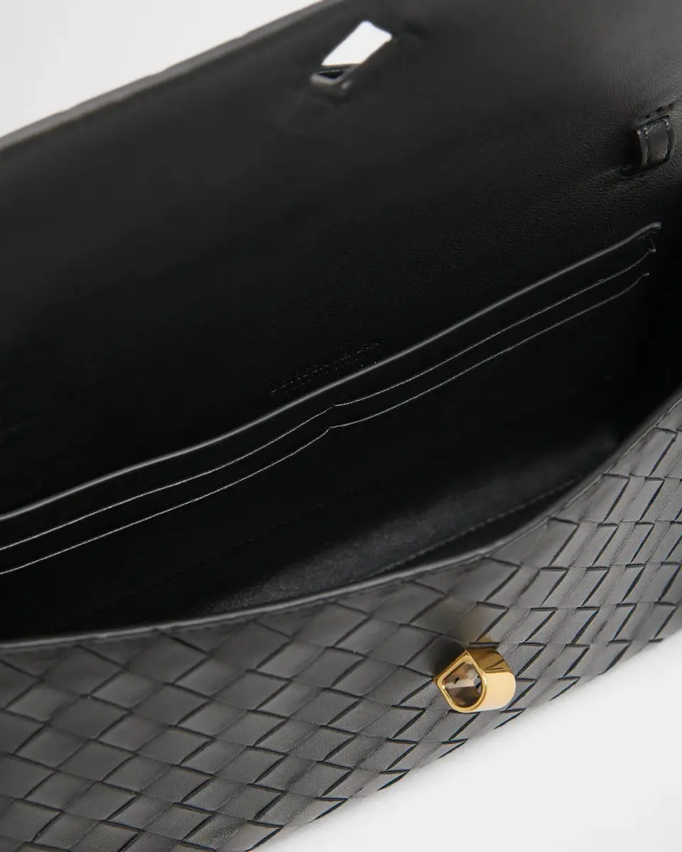 Bottega Veneta Andiamo Leather Clutch | Thumbnail 10