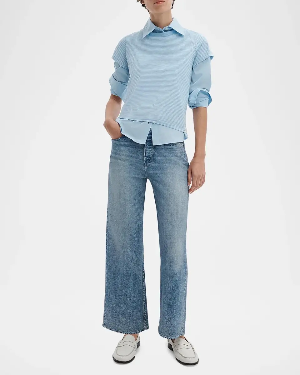 rag & bone Miramar Andi Wide-Leg Cropped Jeans | Thumbnail 2 rag & bone Miramar Andi Wide-Leg Cropped Jeans | Thumbnail 2