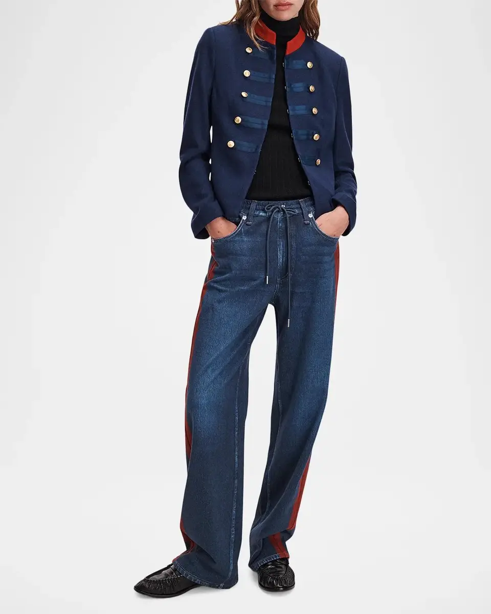 rag & bone Miramar Cotton Terry Drawcord Track Pants | Thumbnail 2 rag & bone Miramar Cotton Terry Drawcord Track Pants | Thumbnail 2