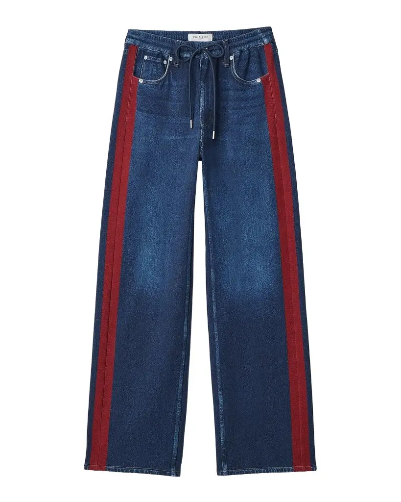 rag & bone Miramar Cotton Terry Drawcord Track Pants