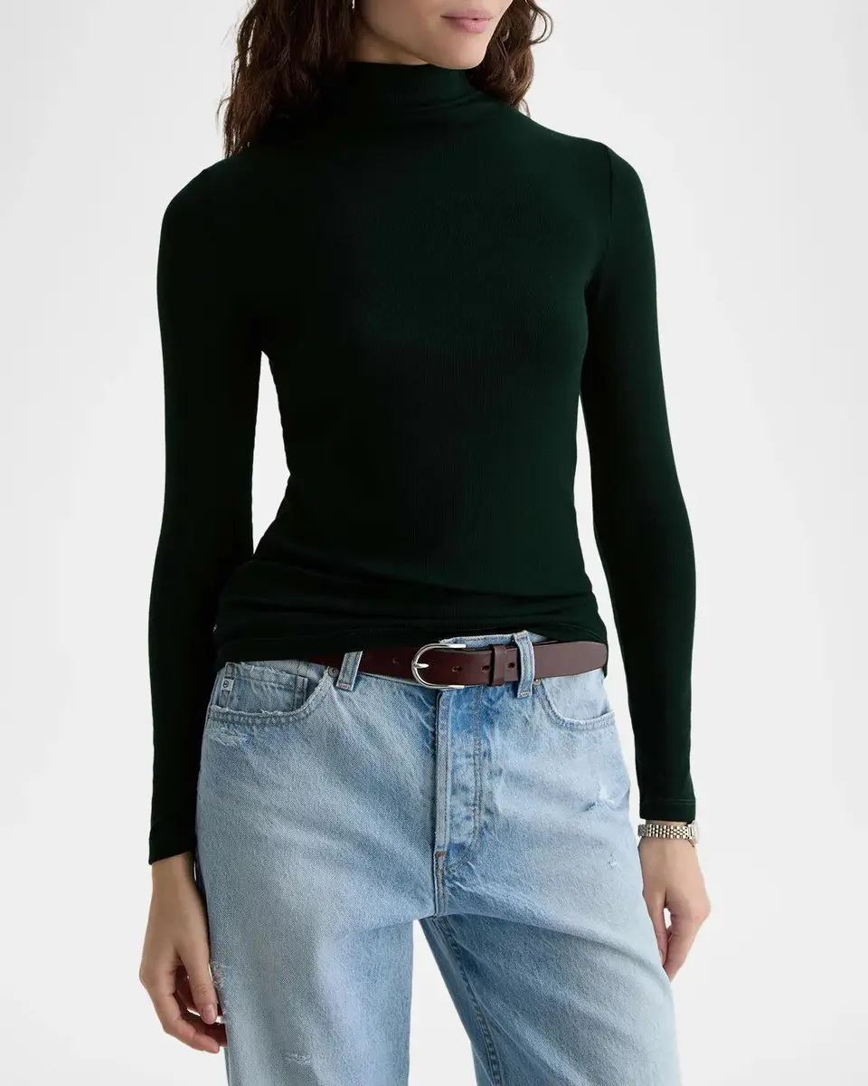 AG Jeans Chels Long-Sleeve Turtleneck | Thumbnail 4 AG Jeans Chels Long-Sleeve Turtleneck | Thumbnail 4