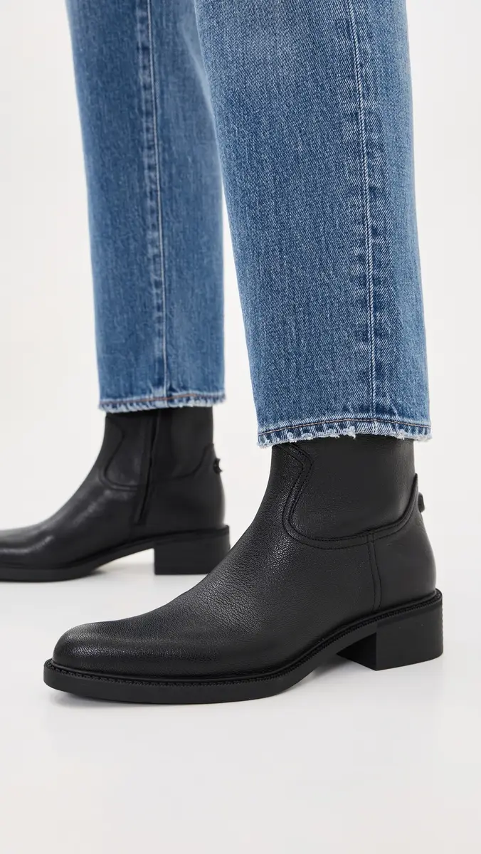 Coach Sculpted C Pointed Toe Booties | Thumbnail 3 Coach Sculpted C Pointed Toe Booties | Thumbnail 3