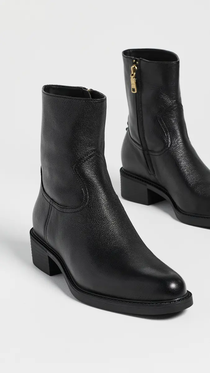 Coach Sculpted C Pointed Toe Booties | Thumbnail 5 Coach Sculpted C Pointed Toe Booties | Thumbnail 5