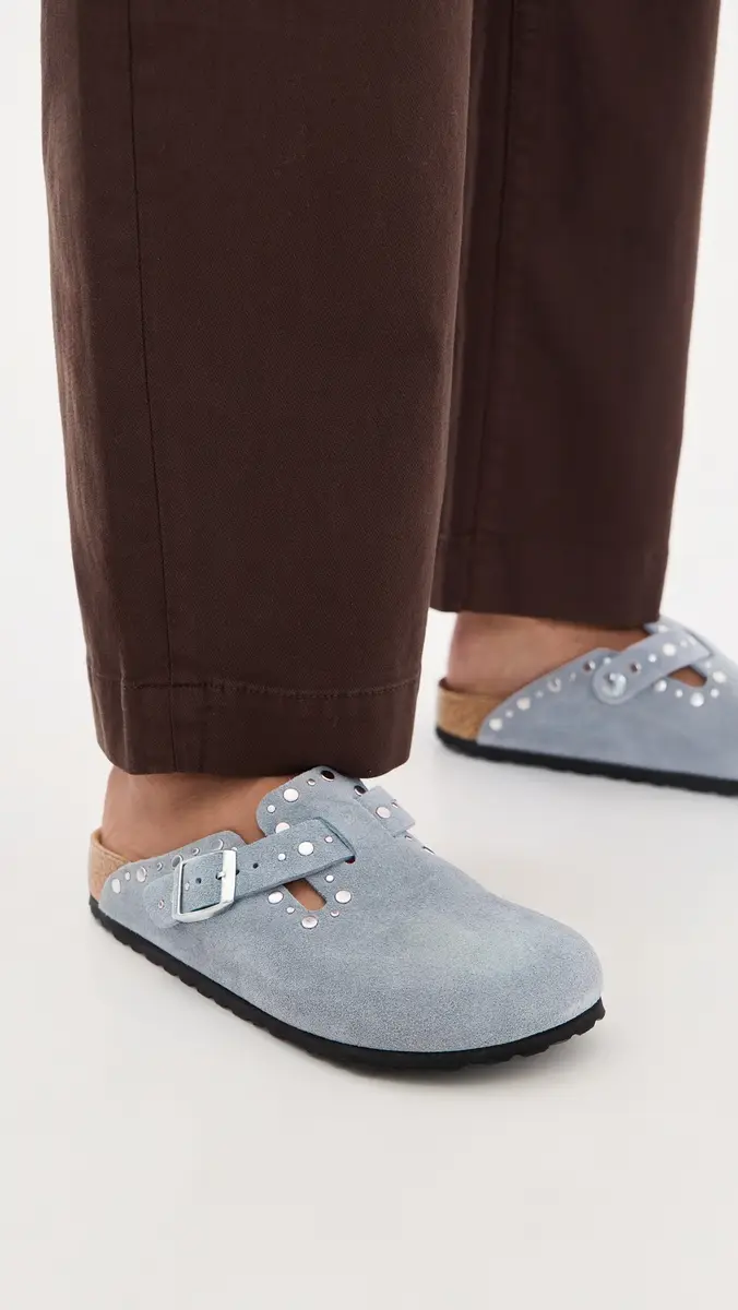 Birkenstock Boston Rivets Clogs | Thumbnail 3 Birkenstock Boston Rivets Clogs | Thumbnail 3