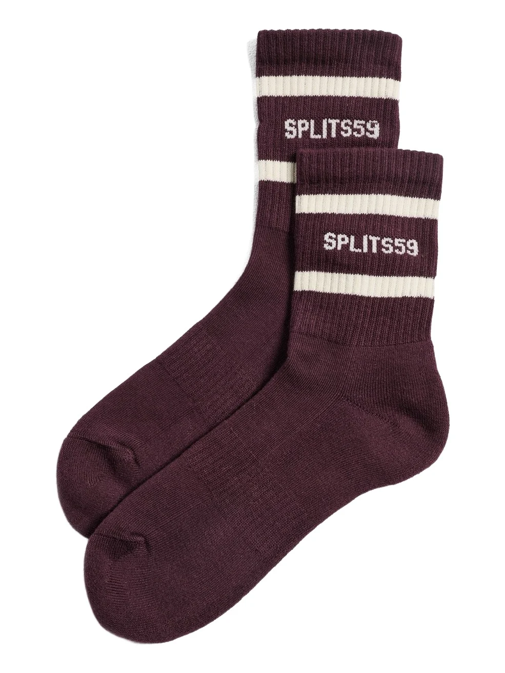 Splits59 Logo Stripe Quarter Socks