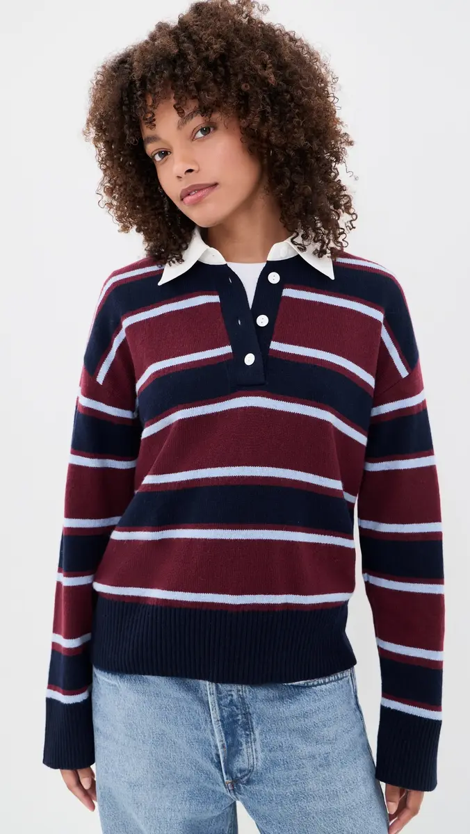 RAILS Paxton Polo Sweater | Thumbnail 2 RAILS Paxton Polo Sweater | Thumbnail 2