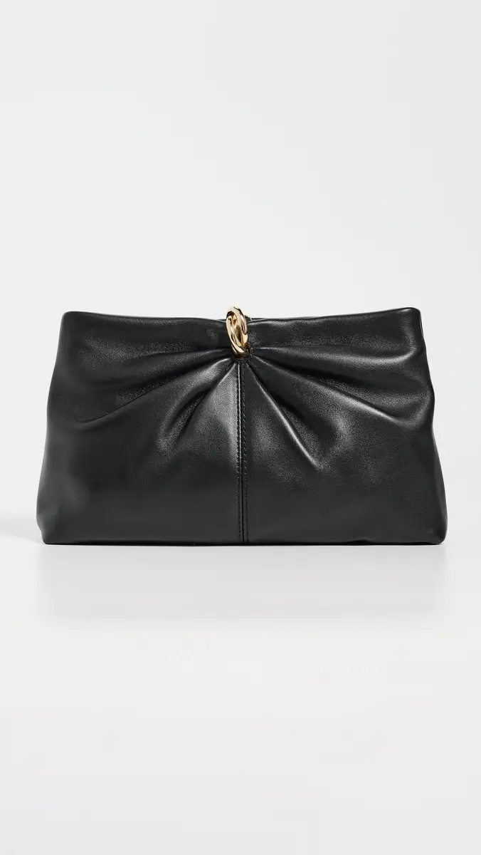 Loeffler Randall Corrine Gathered Multi Ring Clutch | Thumbnail 2 Loeffler Randall Corrine Gathered Multi Ring Clutch | Thumbnail 2