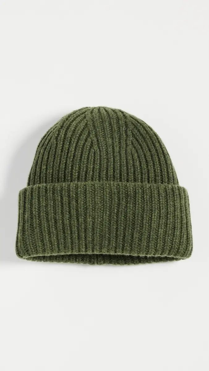 Carolina Amato H155 Ribbed Beanie | Thumbnail 2 Carolina Amato H155 Ribbed Beanie | Thumbnail 2