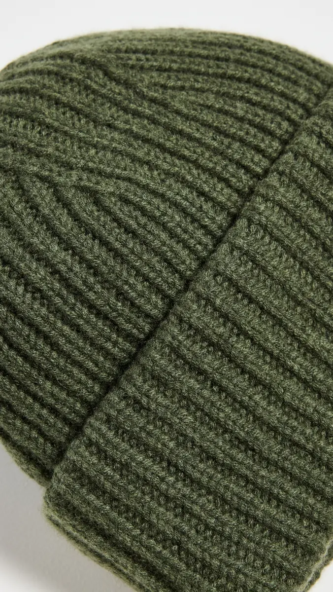 Carolina Amato H155 Ribbed Beanie | Thumbnail 4 Carolina Amato H155 Ribbed Beanie | Thumbnail 4
