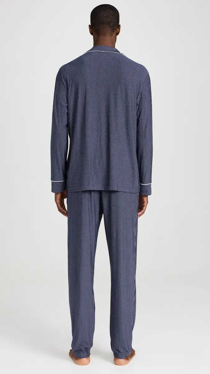 Eberjey William Modal Striped Long PJs | Thumbnail 3 Eberjey William Modal Striped Long PJs | Thumbnail 3