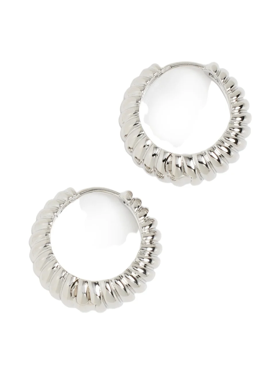 Luv AJ The Ridged Marbella Hoops