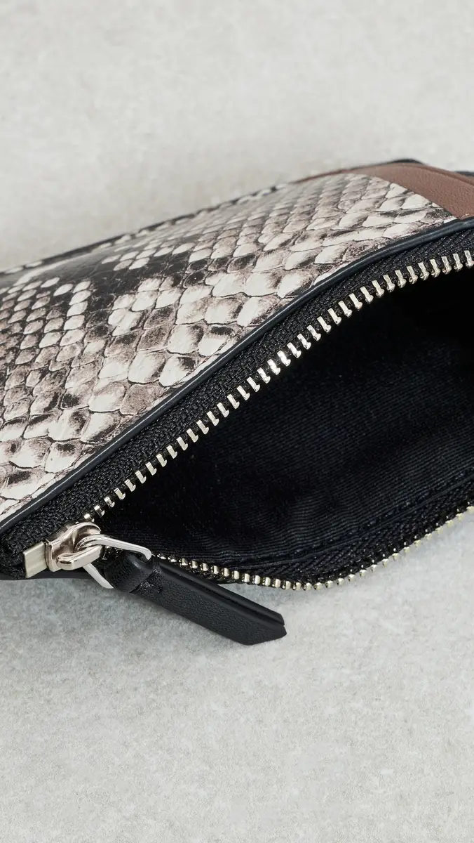 Veronica Beard Snake Embossed Zip Card Holder | Thumbnail 5 Veronica Beard Snake Embossed Zip Card Holder | Thumbnail 5