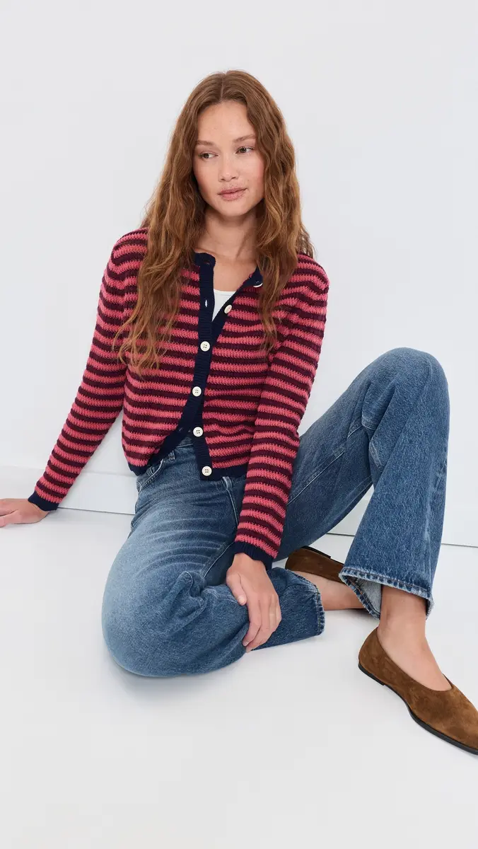 Birds of Paradis Vento Striped Cardigan | Thumbnail 2