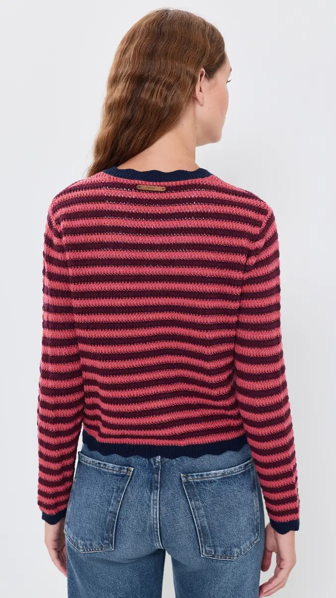 Birds of Paradis Vento Striped Cardigan | Thumbnail 4