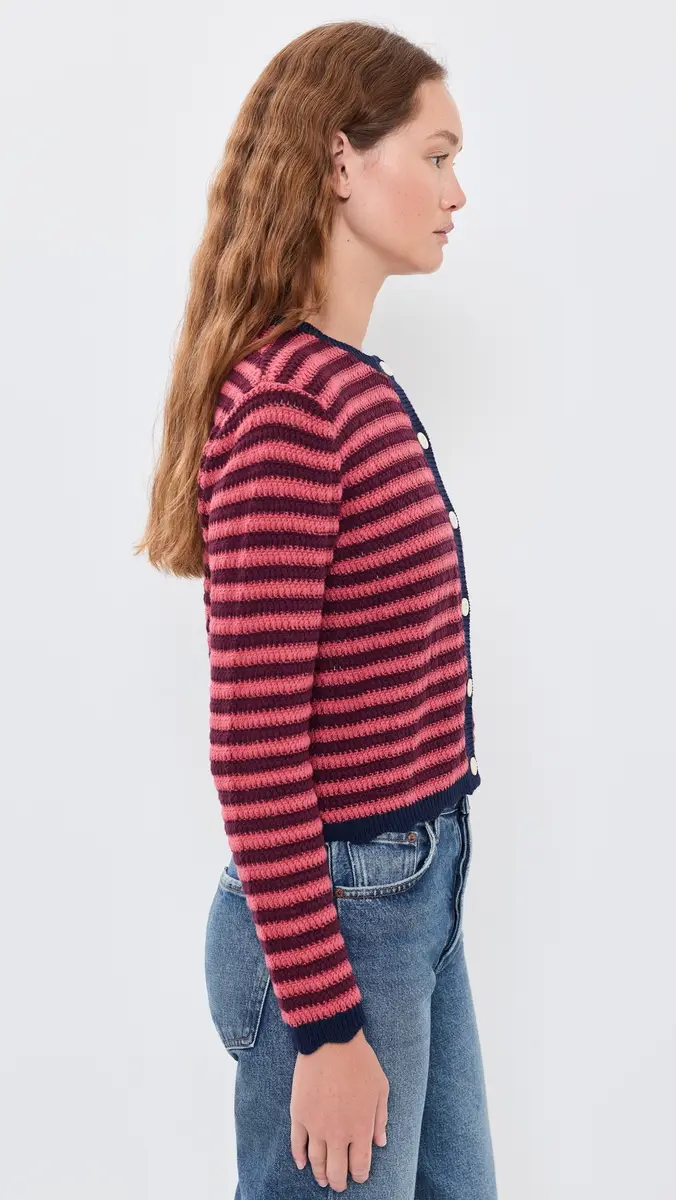 Birds of Paradis Vento Striped Cardigan | Thumbnail 5