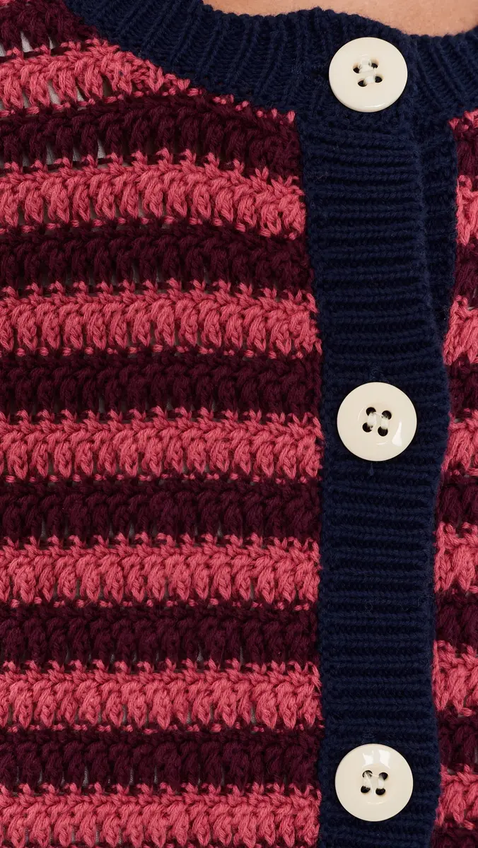 Birds of Paradis Vento Striped Cardigan | Thumbnail 6