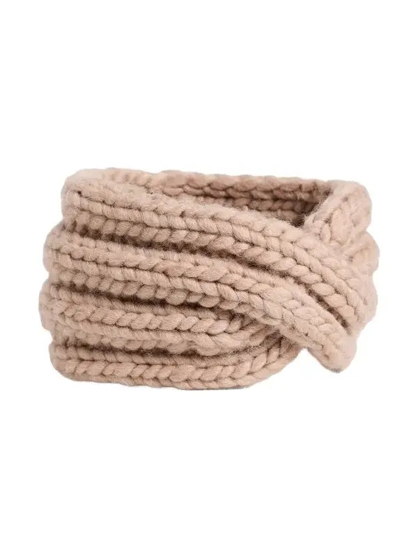 Faherty Chunky Hand Knit Wool Headband