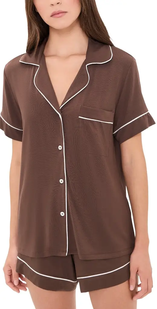 Eberjey Gisele Relaxed Shorts Pajama Set