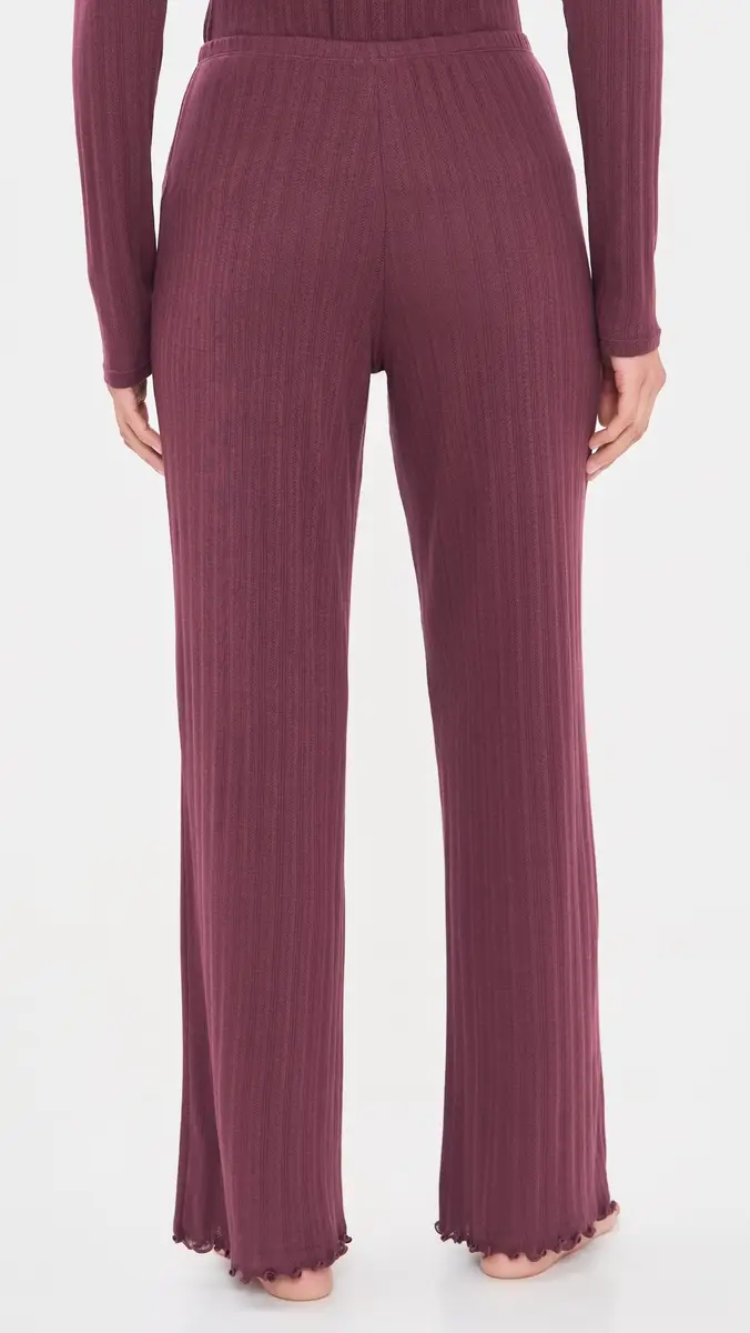 Eberjey Pointelle Pants | Thumbnail 3 Eberjey Pointelle Pants | Thumbnail 3