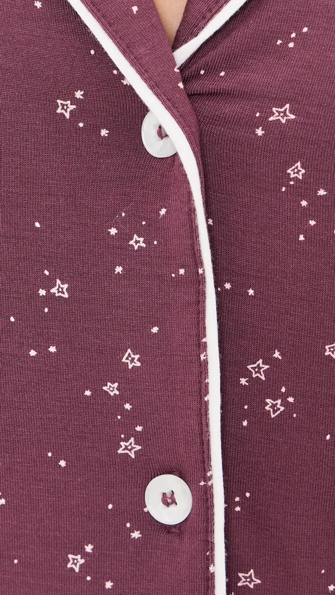 Eberjey Gisele Printed Shortie PJ Set | Thumbnail 6