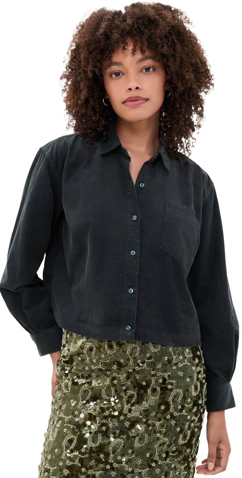 Birds of Paradis Nessa Button Down Shirt
