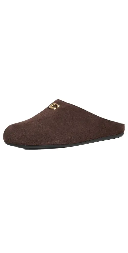 Coach Sculpted C Soft Mules