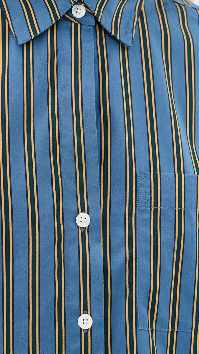 Madewell The Signature Stripe Button Down Shirt | Thumbnail 6