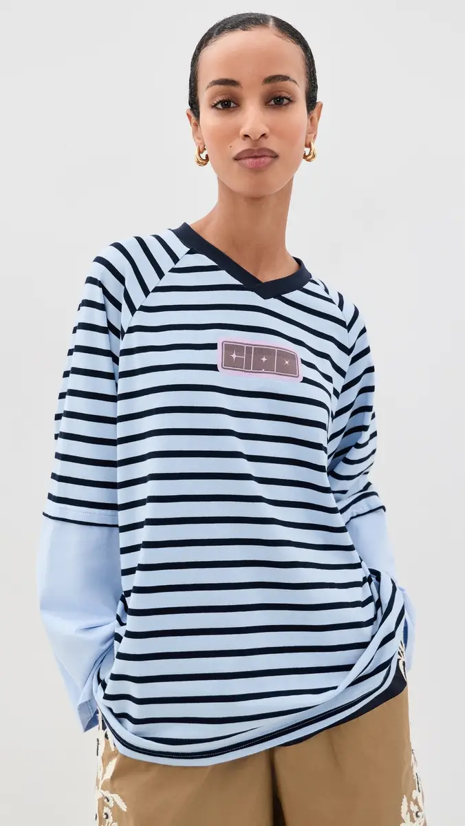 Ciao Ciao Vacation Double Trouble Long Sleeve Tee | Thumbnail 2 Ciao Ciao Vacation Double Trouble Long Sleeve Tee | Thumbnail 2