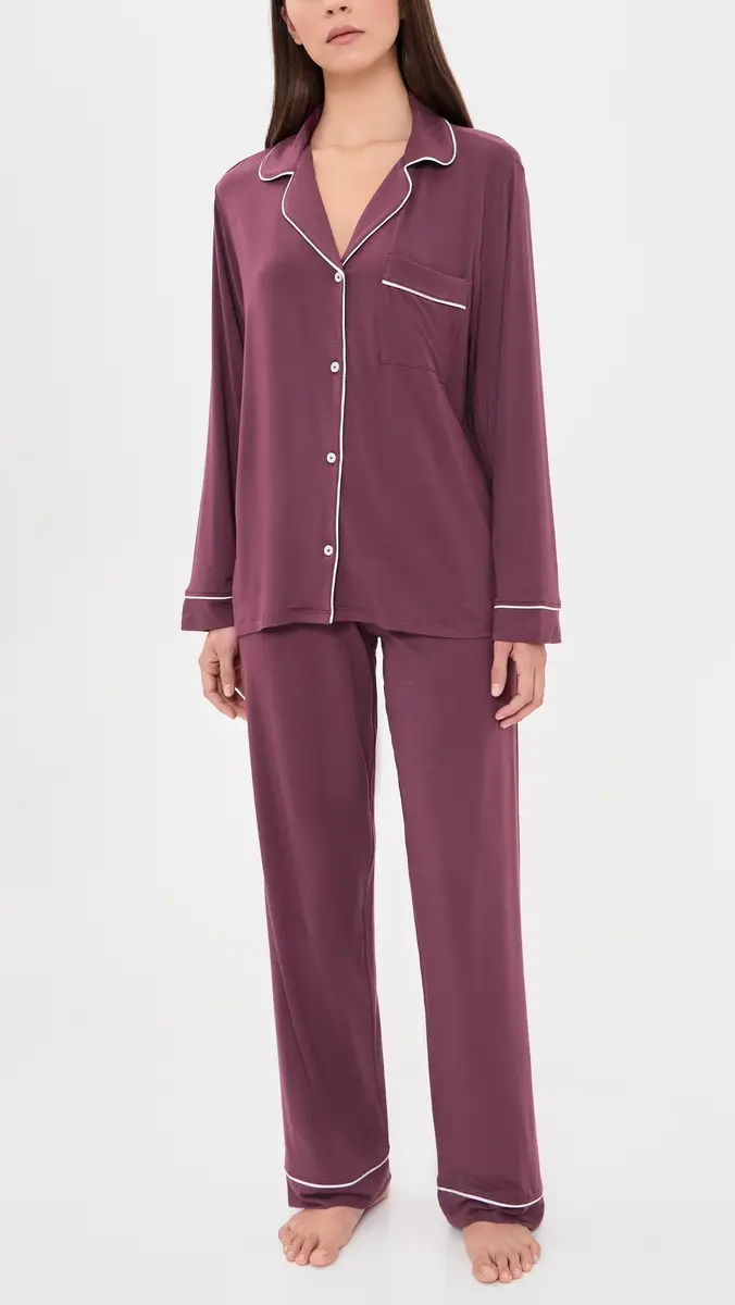 Eberjey Gisele Long Pajamas Set | Thumbnail 2 Eberjey Gisele Long Pajamas Set | Thumbnail 2