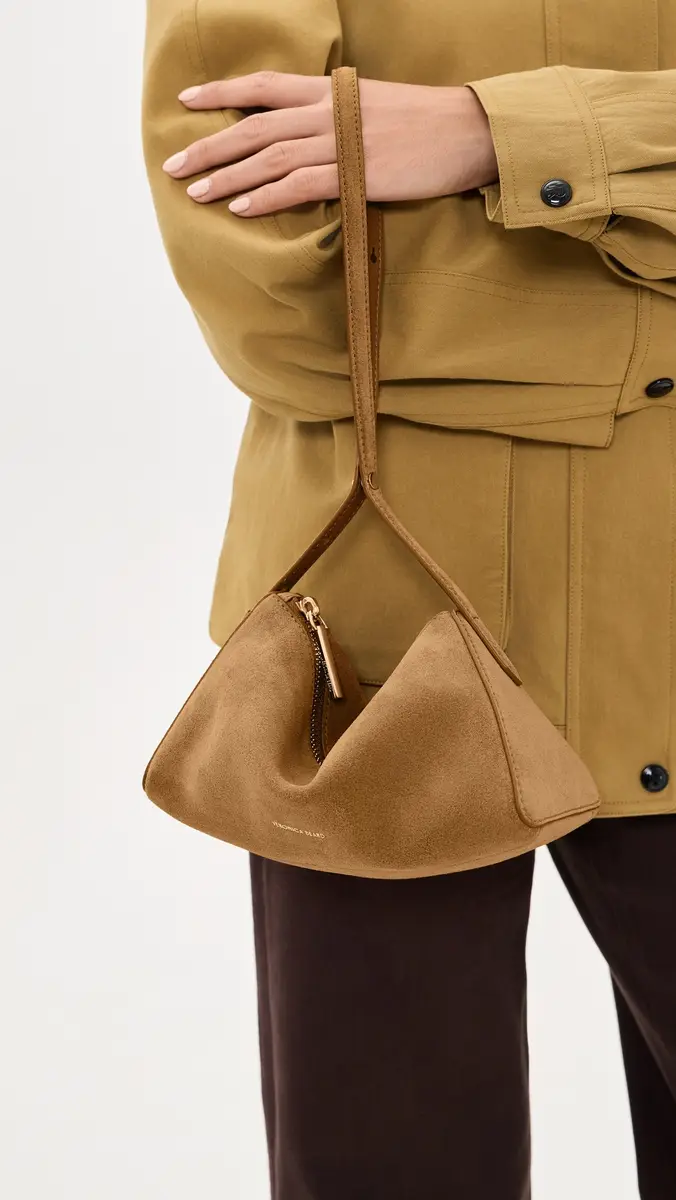 Veronica Beard Suede Prism Shoulder Bag | Thumbnail 3 Veronica Beard Suede Prism Shoulder Bag | Thumbnail 3