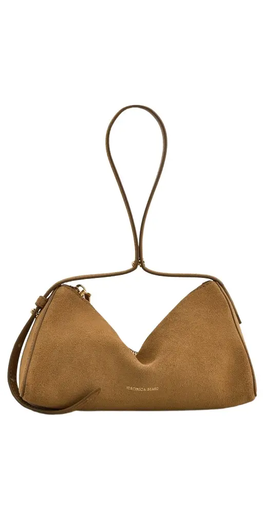 Suede Prism Shoulder Bag Suede Prism Shoulder Bag