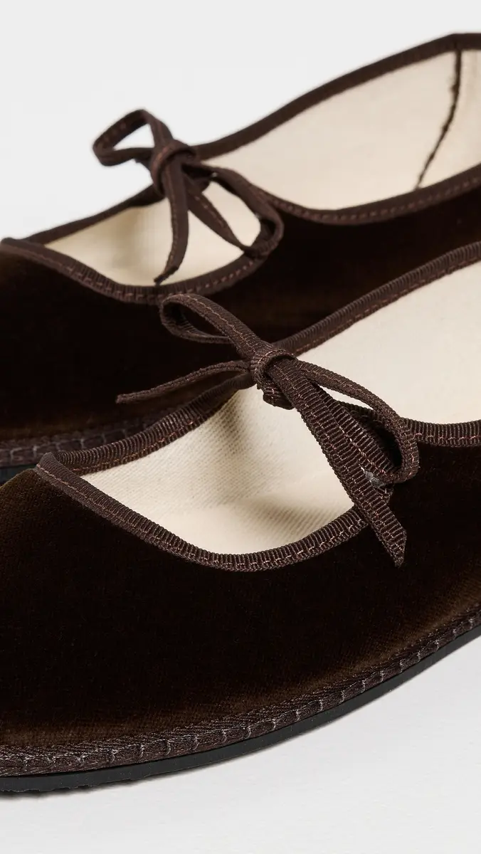 Vibi Venezia Brigitte Velvet Mary Jane Flats | Thumbnail 6 Vibi Venezia Brigitte Velvet Mary Jane Flats | Thumbnail 6