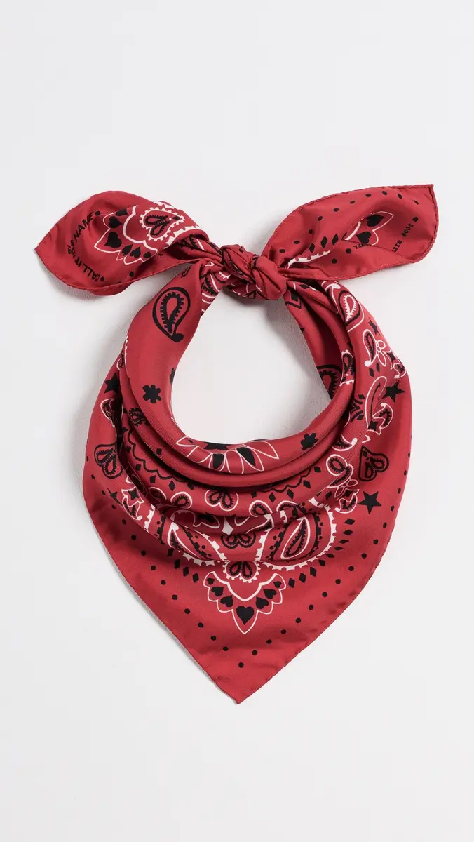 CALL IT BY YOUR NAME Silk Bandana Small | Thumbnail 2 CALL IT BY YOUR NAME Silk Bandana Small | Thumbnail 2