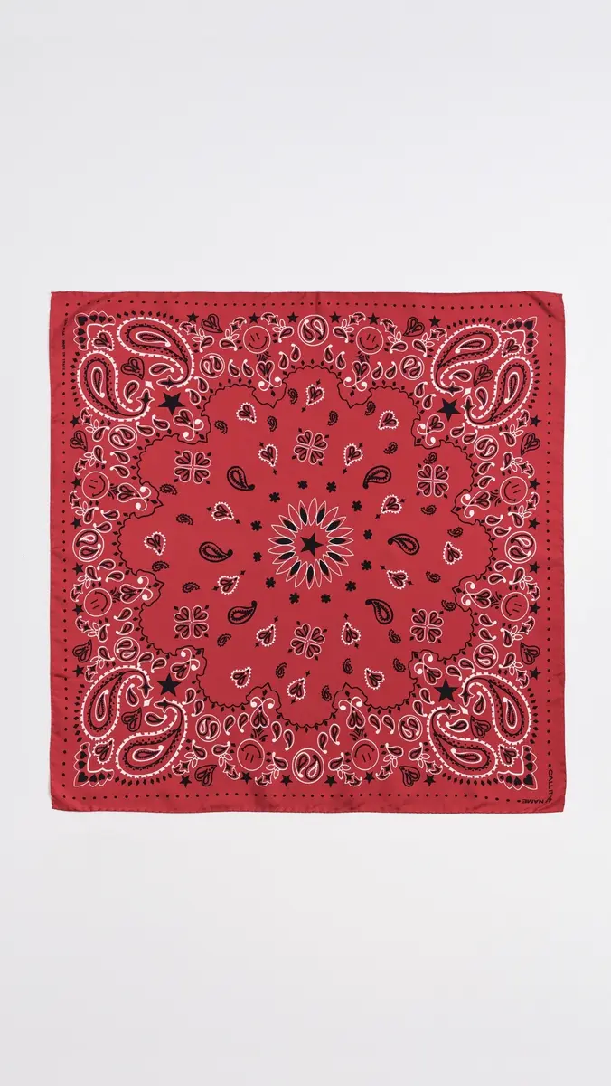 CALL IT BY YOUR NAME Silk Bandana Small | Thumbnail 5 CALL IT BY YOUR NAME Silk Bandana Small | Thumbnail 5