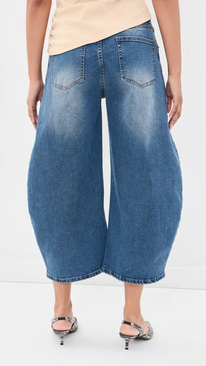 LIONESS Horseshoe Cropped Jeans | Thumbnail 3 LIONESS Horseshoe Cropped Jeans | Thumbnail 3