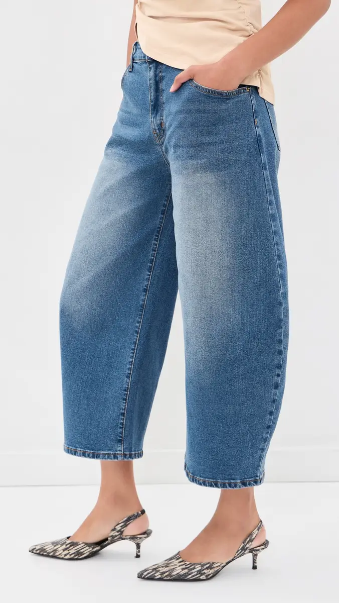 LIONESS Horseshoe Cropped Jeans | Thumbnail 4 LIONESS Horseshoe Cropped Jeans | Thumbnail 4