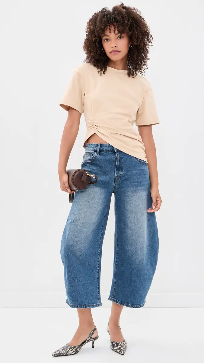 LIONESS Horseshoe Cropped Jeans | Thumbnail 5 LIONESS Horseshoe Cropped Jeans | Thumbnail 5