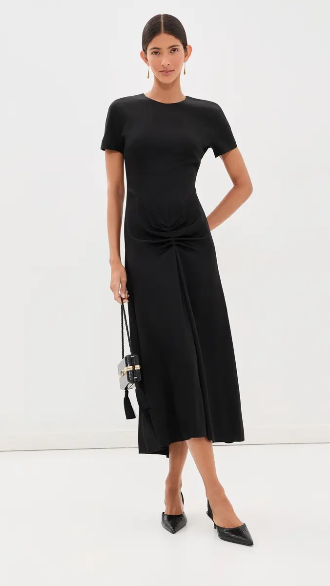 Victoria Beckham Blaire Midi Dress | Thumbnail 5
