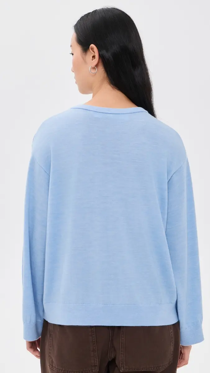 Secular V Neck Long Sleeve Sweater | Thumbnail 3 Secular V Neck Long Sleeve Sweater | Thumbnail 3