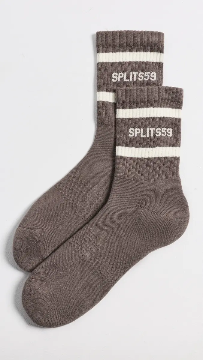 Splits59 Logo Stripe Quarter Socks | Thumbnail 2 Splits59 Logo Stripe Quarter Socks | Thumbnail 2