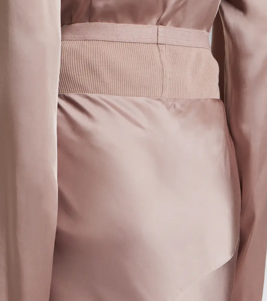 Rick Owens Coda satin maxi skirt | Thumbnail 2 Rick Owens Coda satin maxi skirt | Thumbnail 2