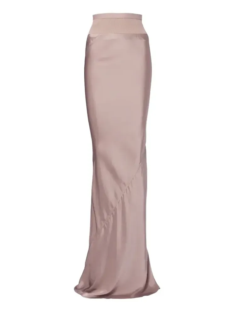 Coda satin maxi skirt